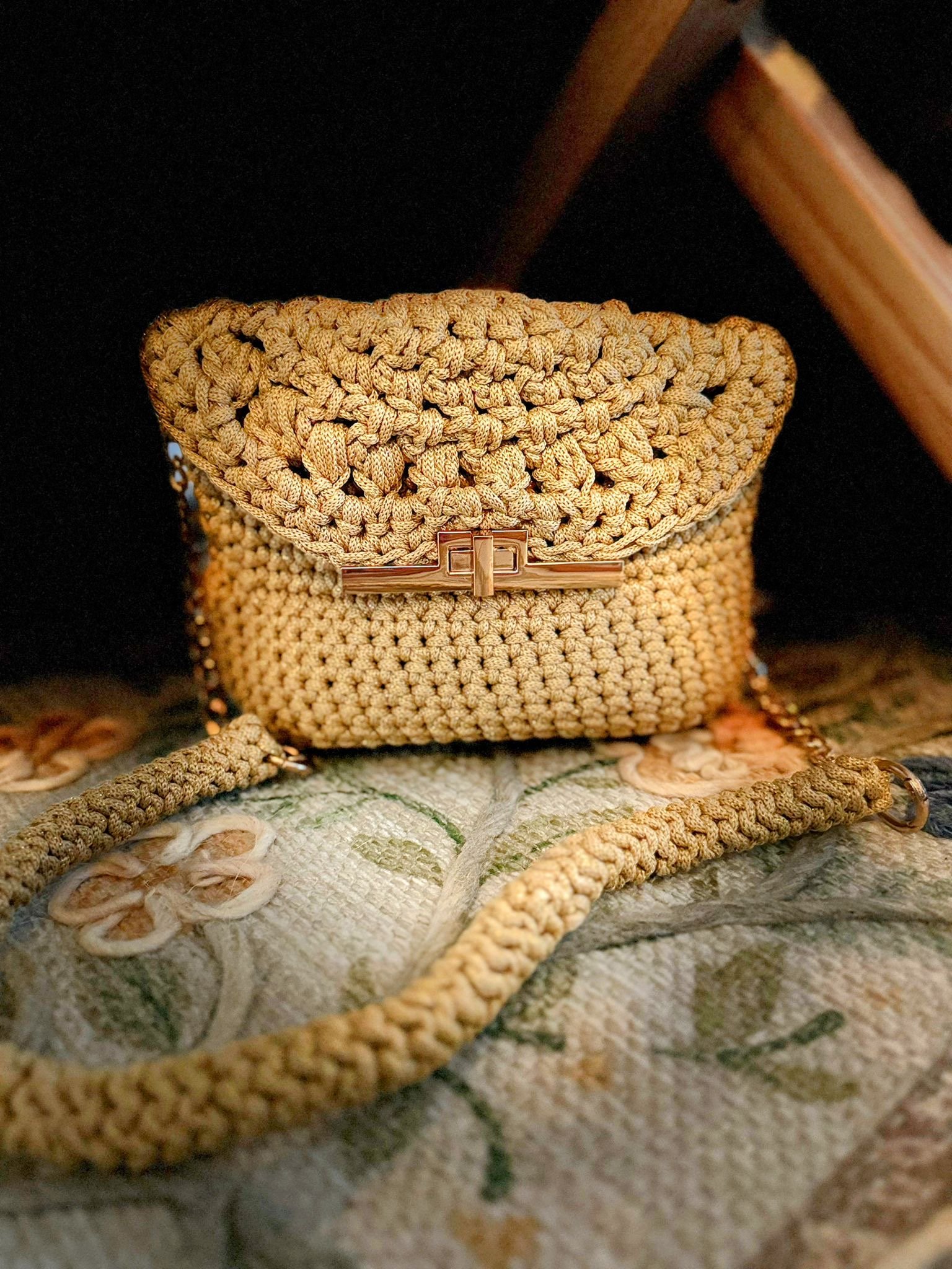 Bolso Ivory Grace - Wanda Artisan Bags