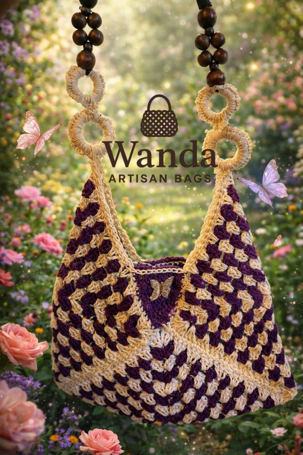 Bolso Golden Bloom